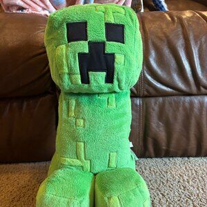 Mojang Minecraft Creeper Large 20" Green Plush / Stuffed Animal